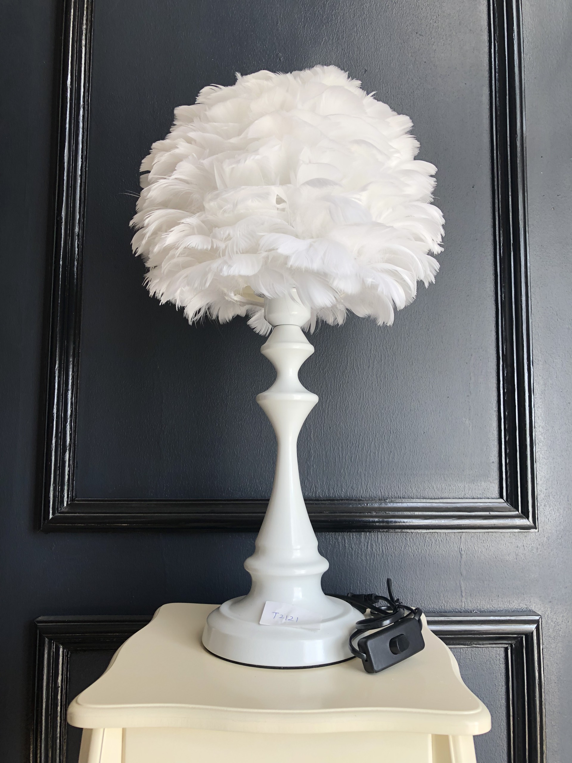 Đèn Bàn Hiện Đại, Đèn Trang Trí Tab, Đèn Bàn Màu Trắng, Đèn Bàn Decor