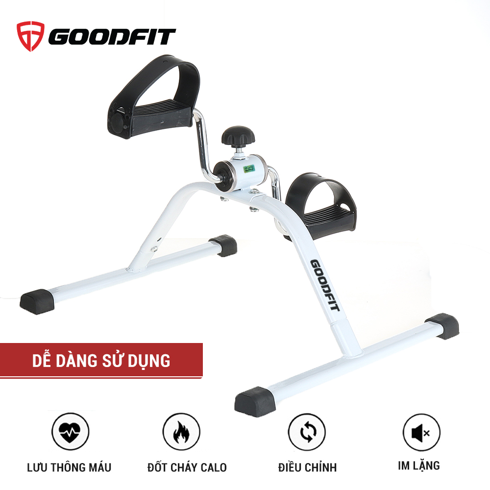 Xe Đạp Tập Thể Dục Mini Tháo Lắp Tại Nhà, Văn Phòng Chính Hãng GoodFit GF003MB