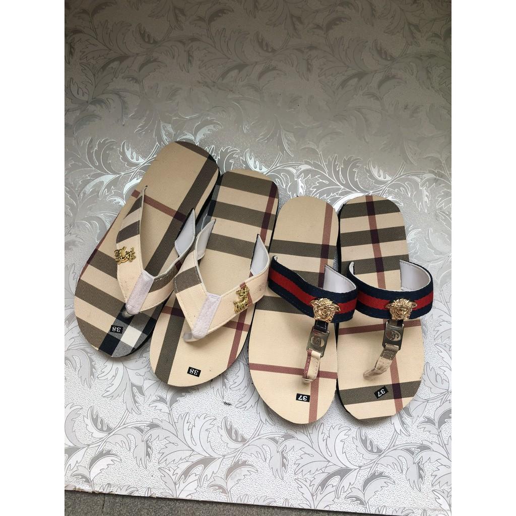 dép cặp nam nữ sandal đồng nai ( đế màu sọc ca rô vàng quai cùng màu )size từ 35 nữ đến 42 nam size khác nhắn tin chọn