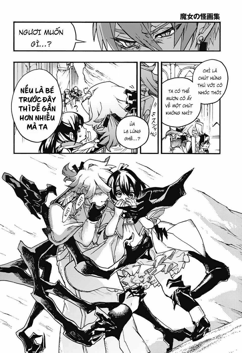 những bức họa quái dị của phù thủy chapter 12 29