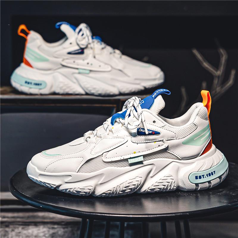 Giày thể thao thiết kế ban đầu cho nam giày thể thao bình thường Color: Blue Shoe Size: 10