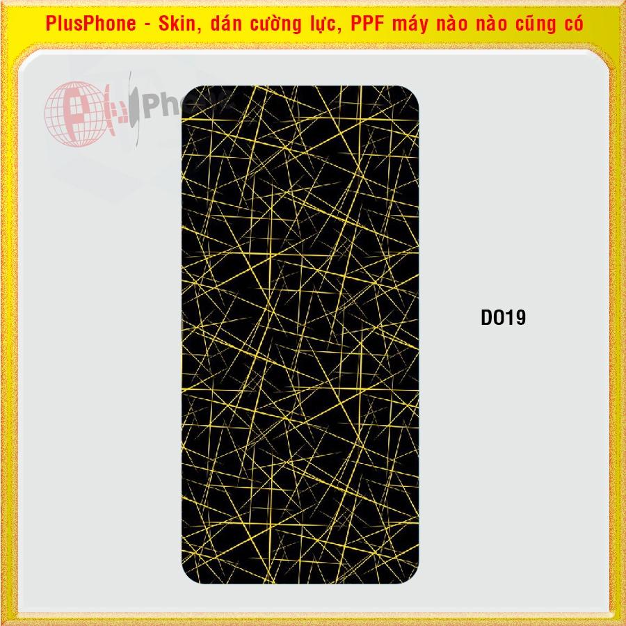 Dán Skin mặt sau cho Google Pixel 3, Pixel 3XL, Pixel 3a, 3a XL in hình nhiều mẫu hot, độc lạ