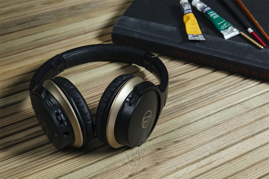 Tai Nghe Bluetooth Chụp Tai Audio Technica ATH-AR3BT - Hàng Chính Hãng