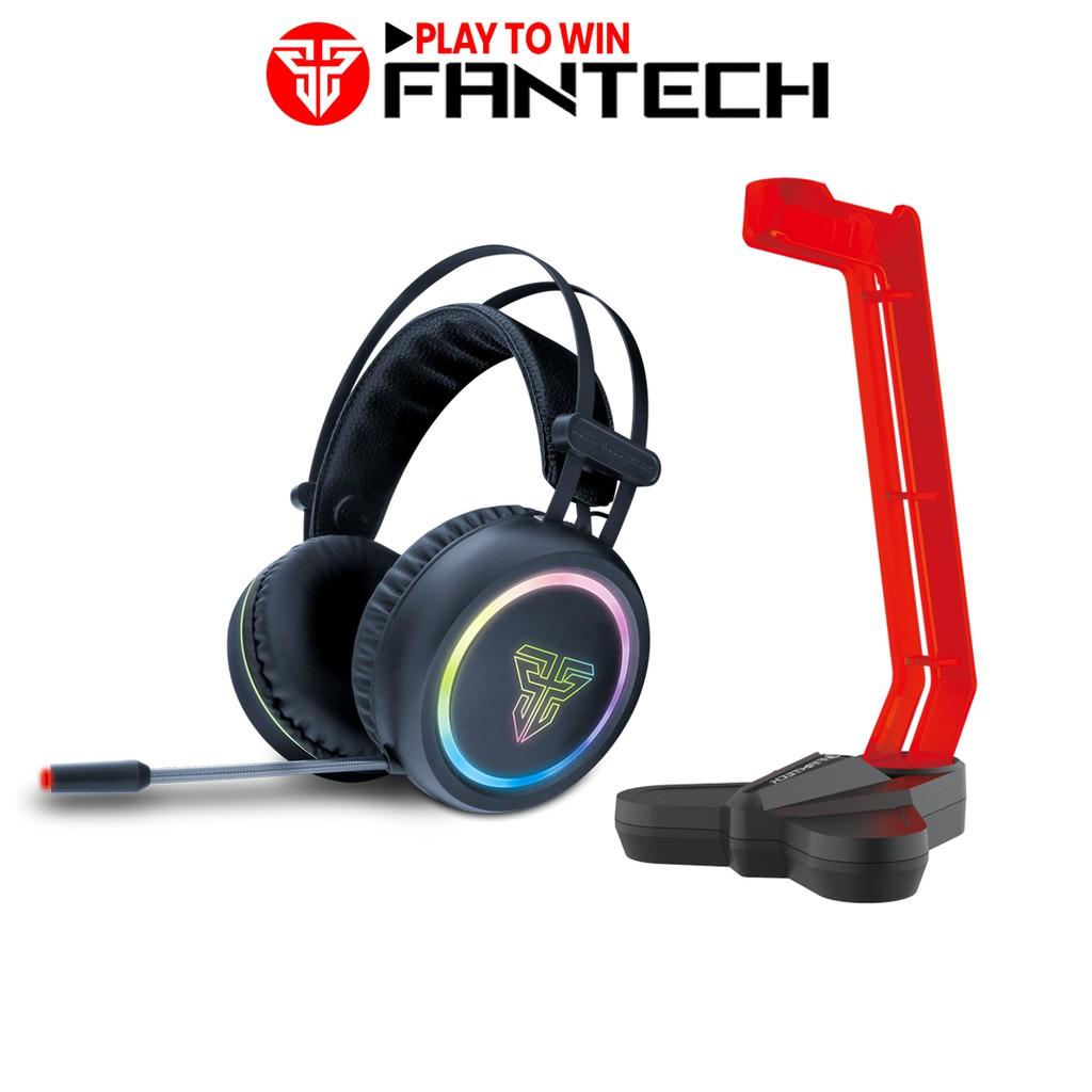 Combo FANTECH RGB Audio Tai Nghe 7.1 HG15 + Giá Đỡ - Hàng chính hãng