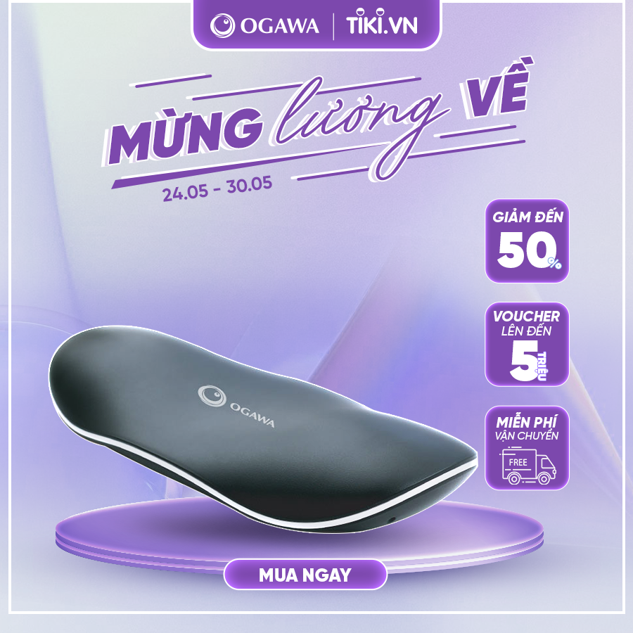 Đệm Massage OGAWA Nắn chỉnh cột sống Comfi Back