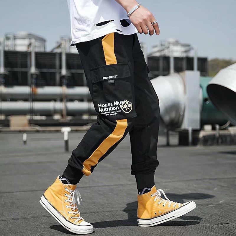 Quần jogger nam túi hộp chất kaki cotton mềm mịn, phong cách đường phố, hàn quốc RFE K84