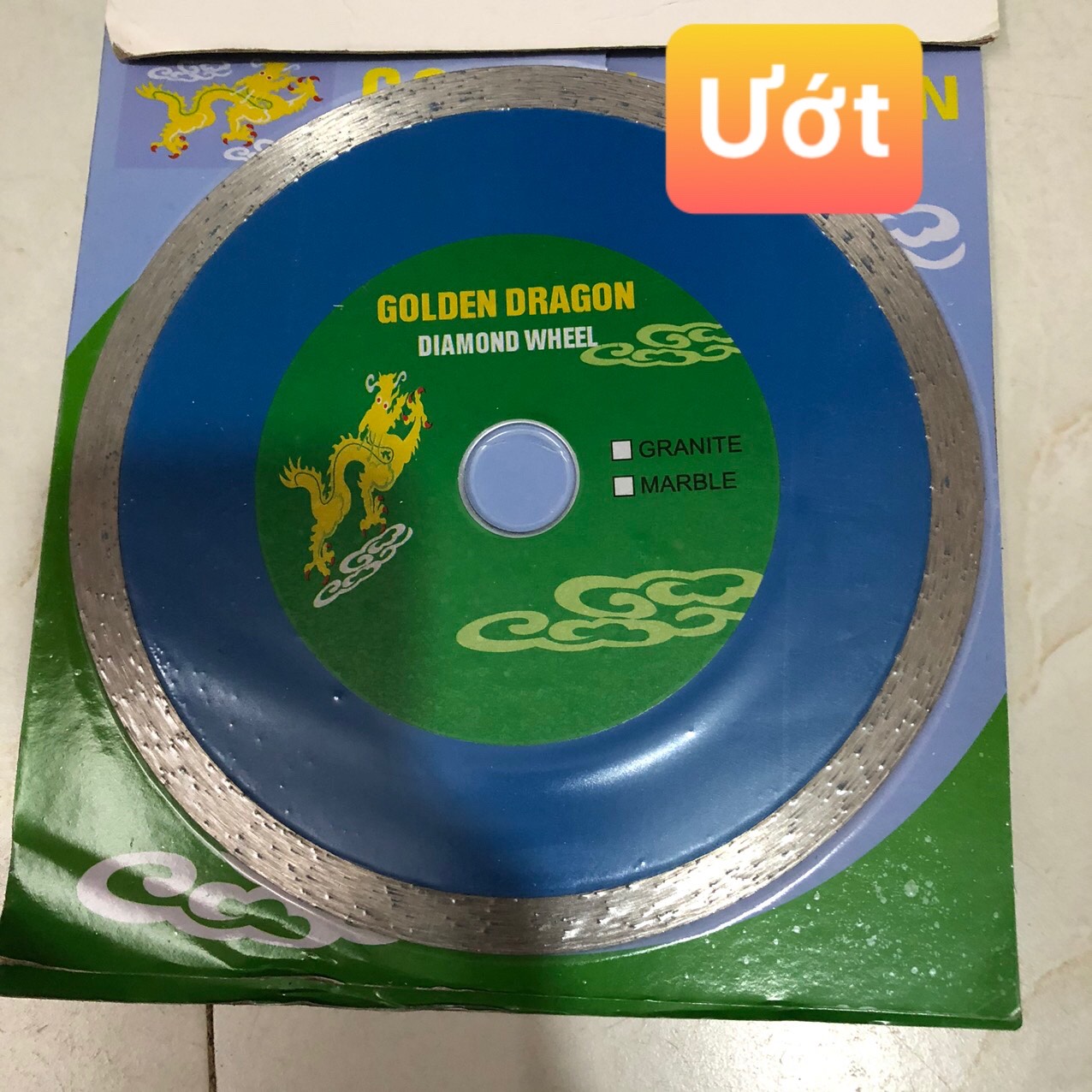 LƯỠI CẮT GẠCH RỒNG XANH 180MM 185MM