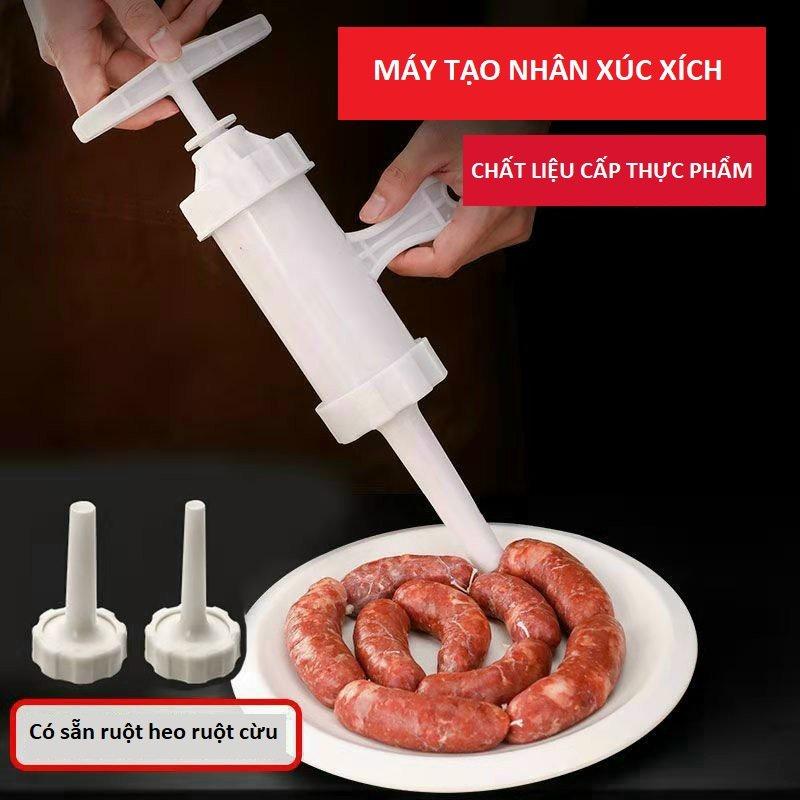 Bộ dụng cụ nhồi lạp xưởng GIÁ SỐC dụng cụ nhồi xúc xích đơn giản dễ sử dụng