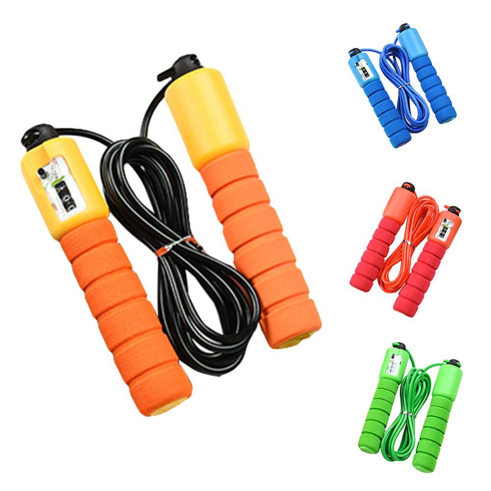 Dây Nhảy Dây Thể Dục Chuyên Nghiệp Dây Nhảy Điện Tử Có Thể Điều Chỉnh Với Bộ Đếm Thể Thao Đếm Tốc Độ Nhanh Nhảy Bỏ Qua Color: Orange