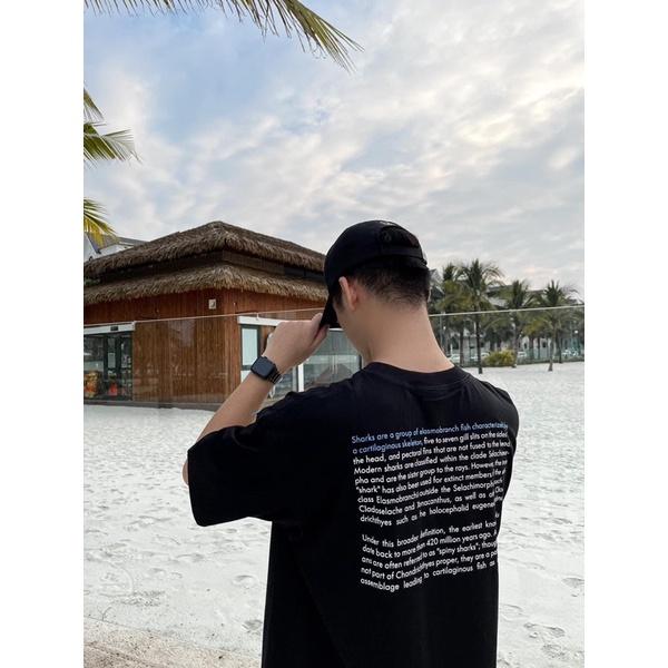 Áo thun Tee Shark Cá mập Nam nữ Full tag hãng Hany shop
