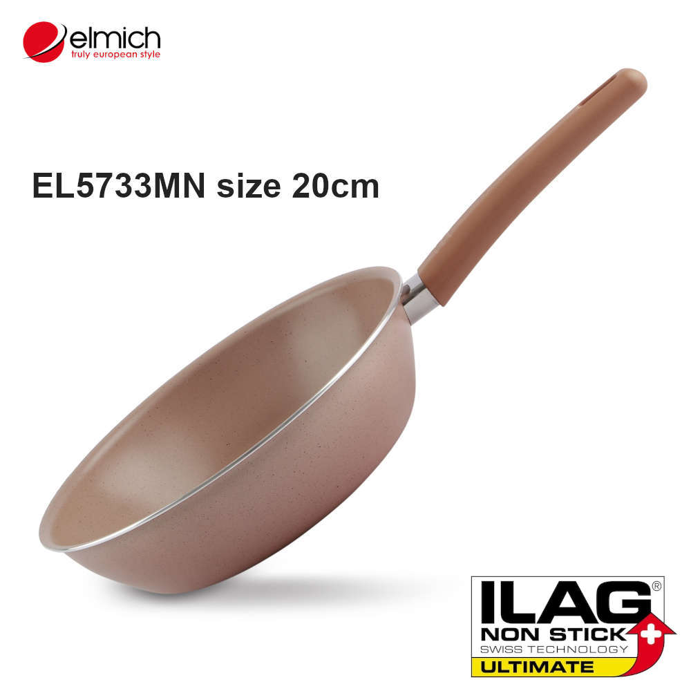 Chảo Elmich chống dính đáy từ Elmich EL5733MN size 20cm/24cm/26cm/28cm