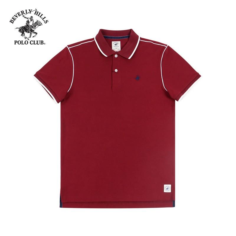 Áo polo ngắn tay Nam Beverly Hills Polo Club Regularfit Cotton Đỏ PMRSS20TL047