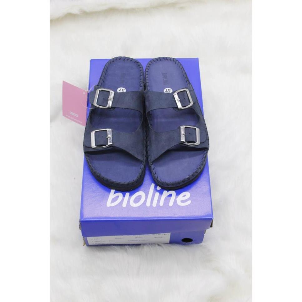 Dép birken vietnam da bò khâu tay UNISEX xuất khẩu châu âu Mã KT01