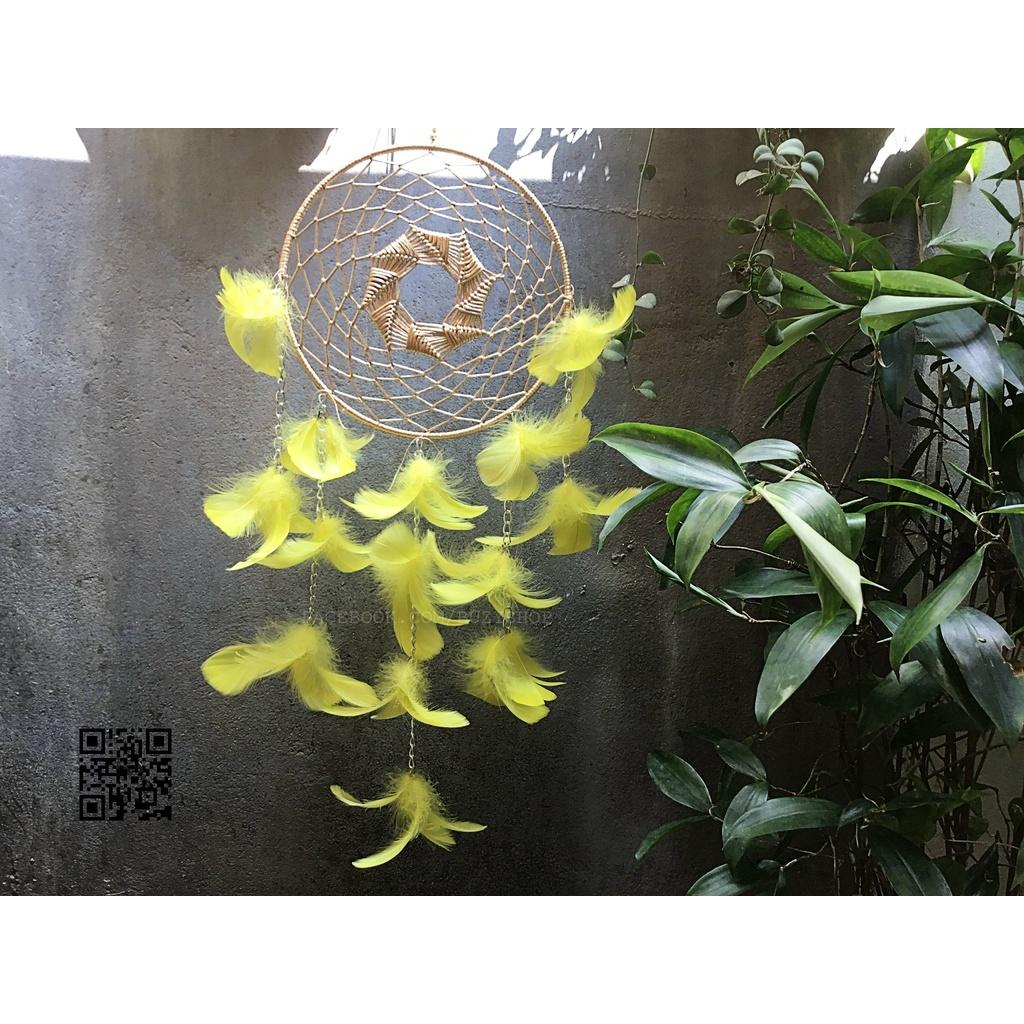 DREAMCATCHER- vòng đuổi bắt giấc mơ loại lớn - LÔNG VŨ lo