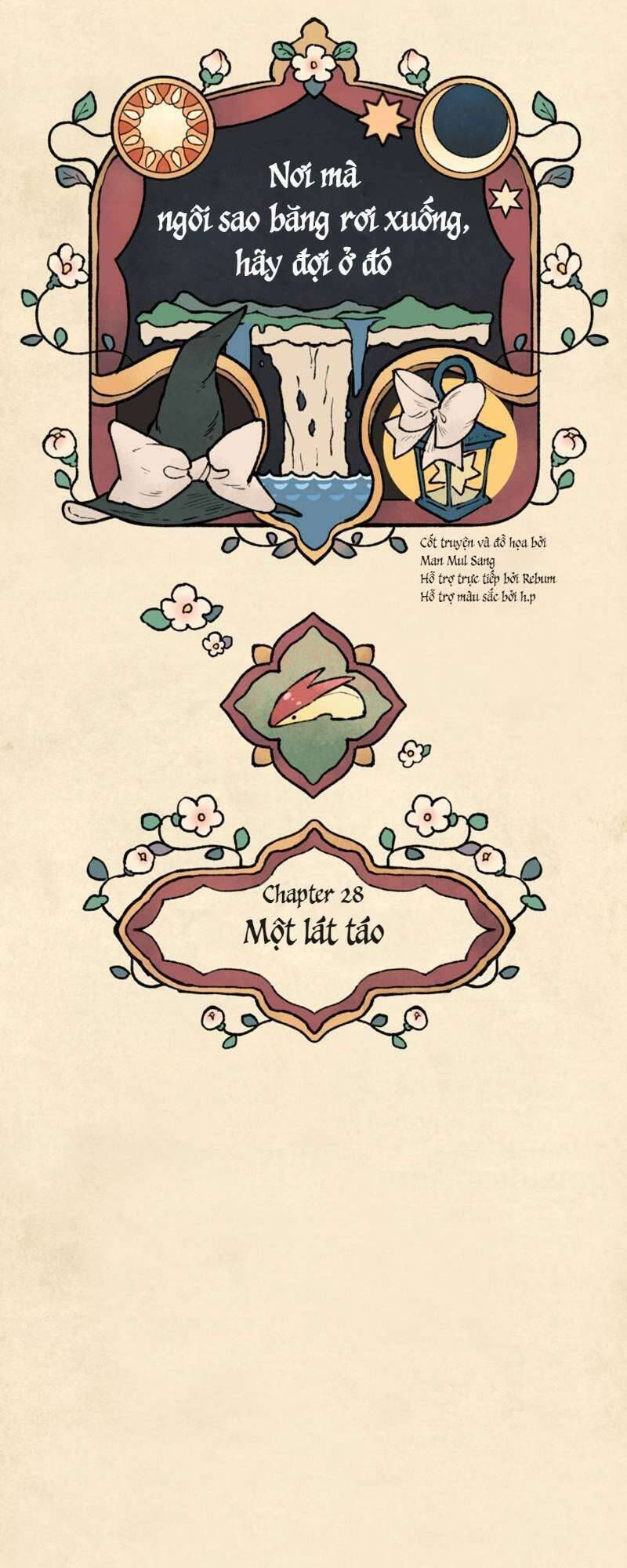 nơi mà ngôi sao băng rơi xuống, hãy đợi ở đó chapter 28 29