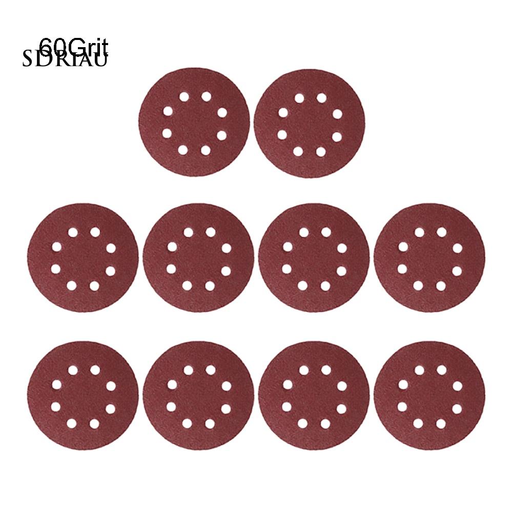 Set 10 Đĩa Chà Nhám 8 Lỗ