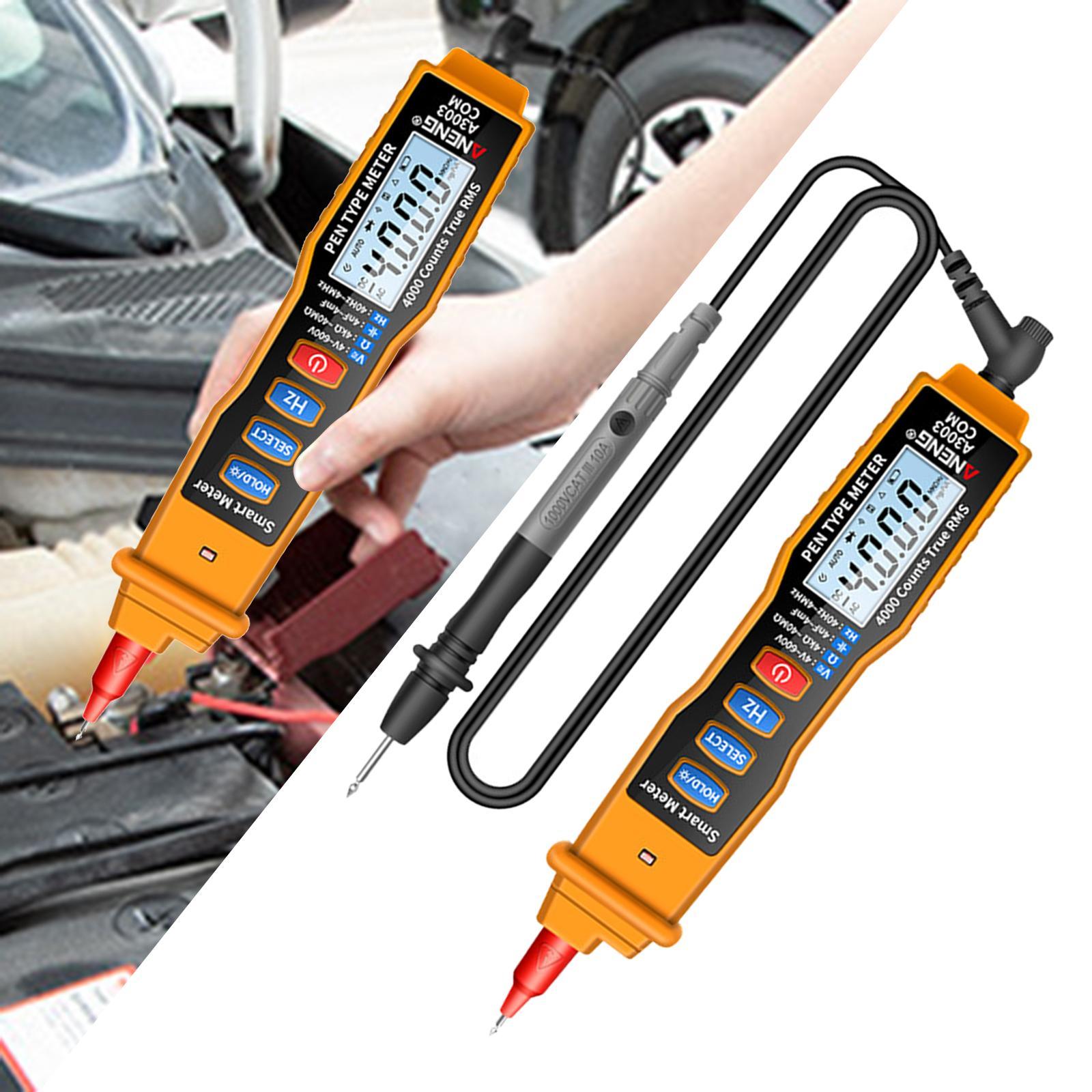 Multimeter 4000 Counts Capacitor Tester Capacitance Tester Tool for AC/DC Voltage Capacitance