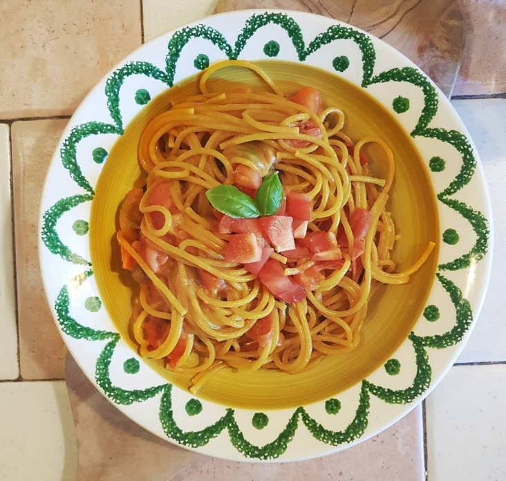 Mì Ý sợi tròn Spaghetti số 8 Divella - 500g