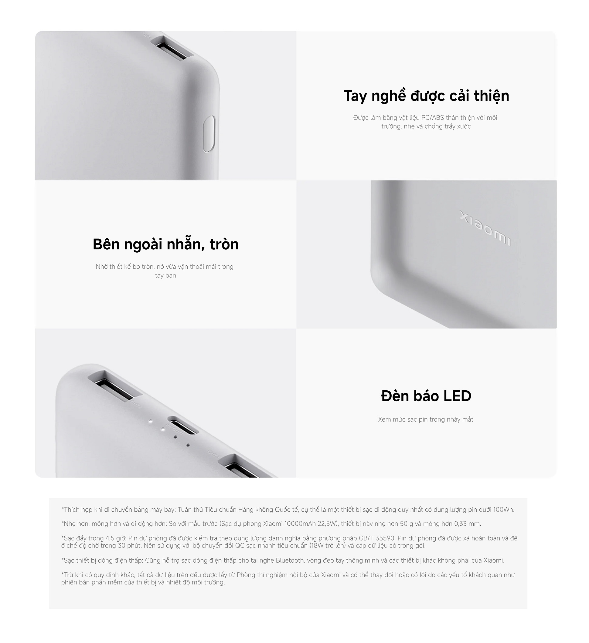 Sạc Dự Phòng Xiaomi Power Bank 10000mAh 22.5W Lite TH | Sạc Nhanh | Sạc Cùng Lúc Nhiều Thiết Bị | Bảo Hành 12 Tháng | Hàng Chính Hãng