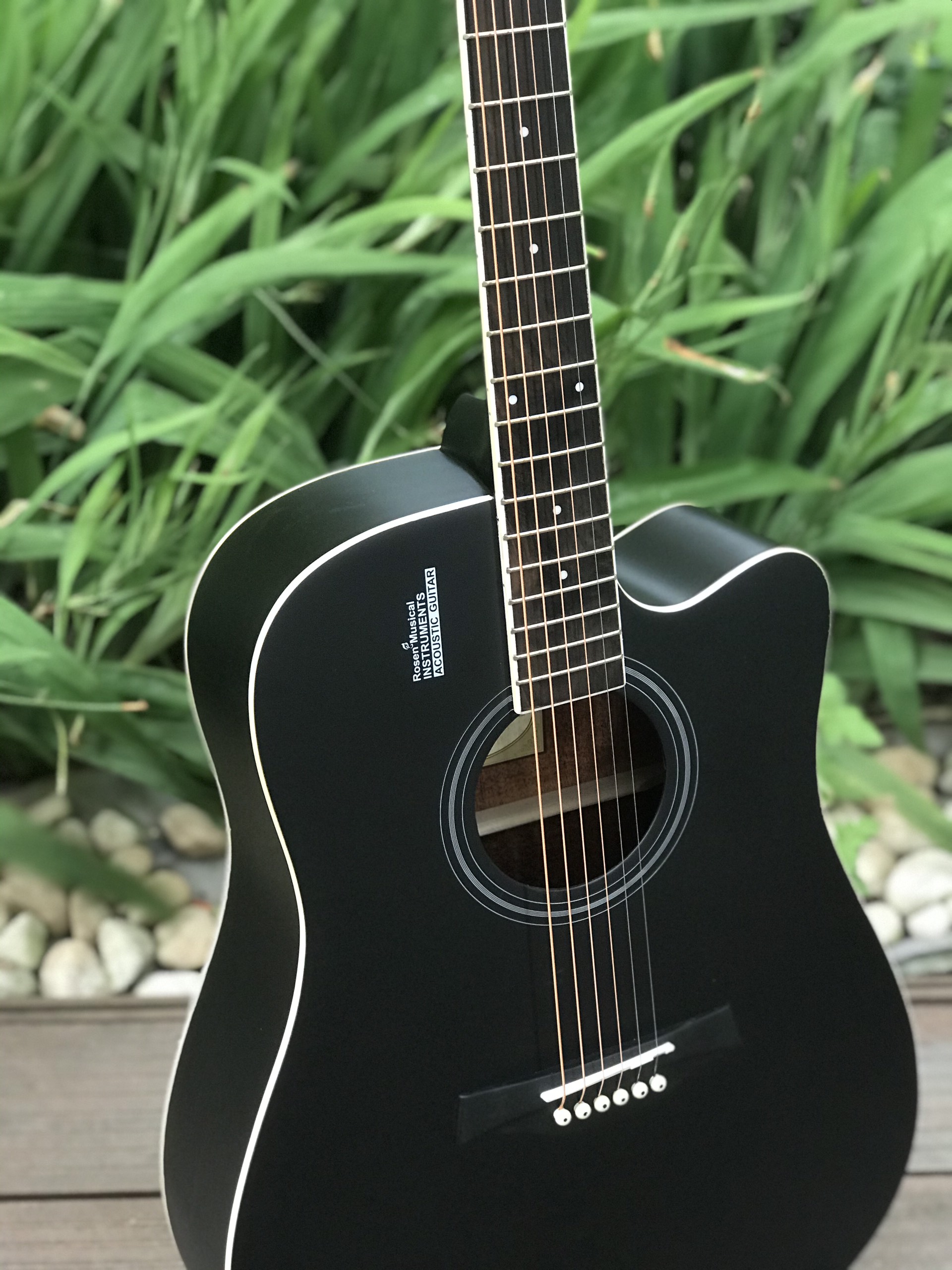 Đàn Guitar Acoustic Rosen G11 màu Đen