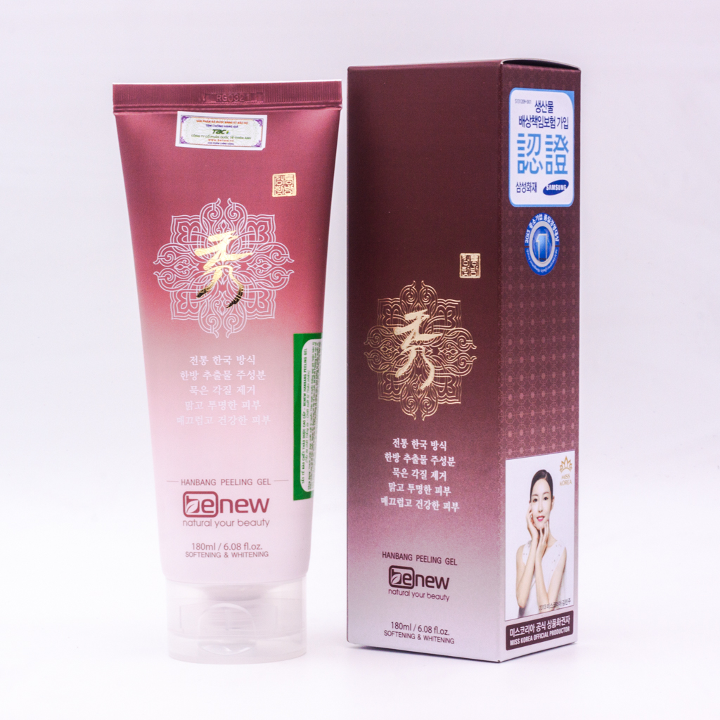 Gel tẩy tế bào chết cho da mặt cao cấp Hàn Quốc Benew (180ml) – Hàng Chính Hãng