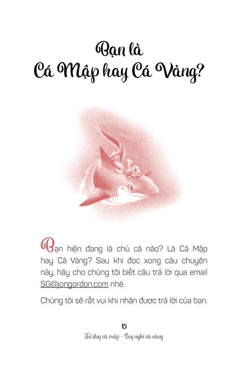 Sách Tư Duy Cá Mập Suy Nghĩ Cá Vàng (Tái Bản 2022)
