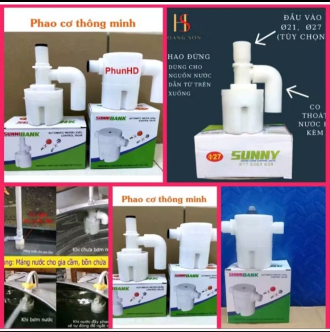 1 CÁI PHAO CƠ TỰ ĐỘNG NGẮT KHÓA NƯỚC CHỐNG TRÀN THÔNG MINH MẪU MỚI CHẤT LƯỢNG