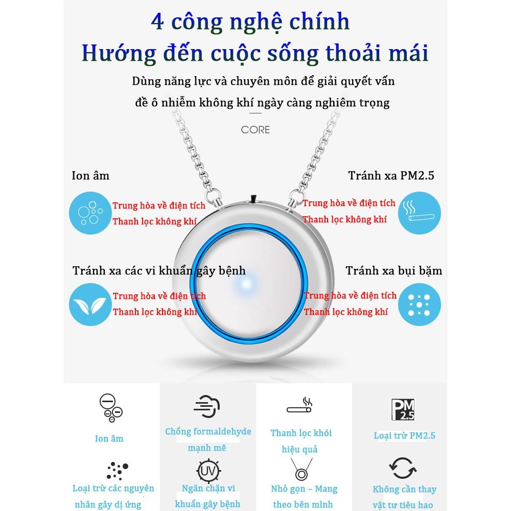 Máy lọc khí phát ion âm cầm tay