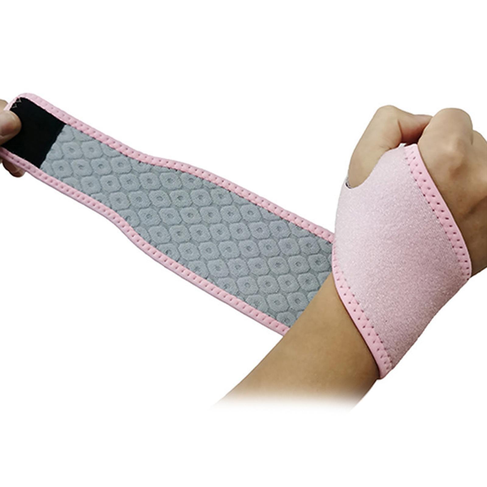 2x Wrist Brace Wraps Power Training Gym Workout Support Strap