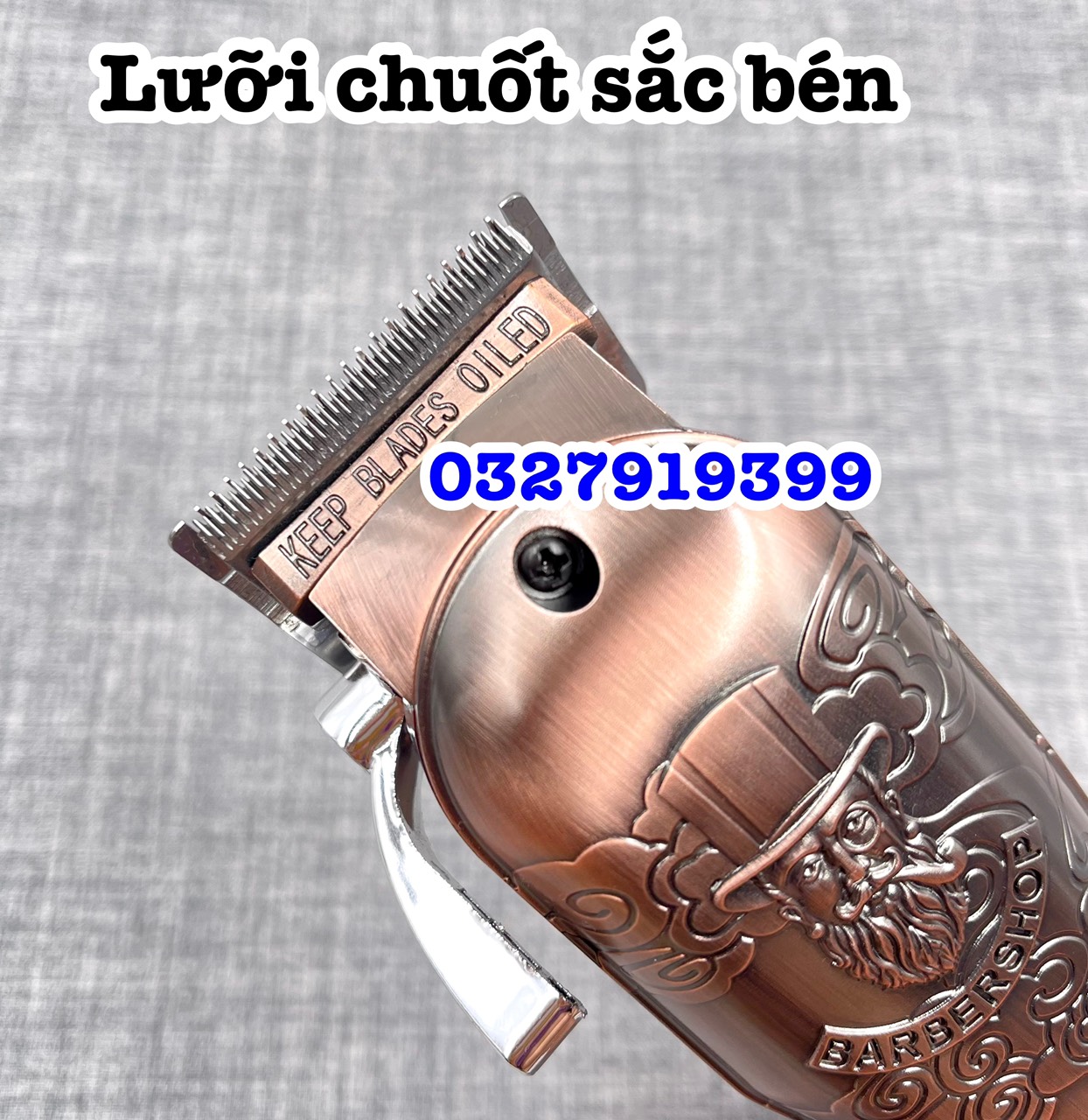 Tông đơ cắt tóc chuyên nghiệp ZSZ F98 lưỡi kép