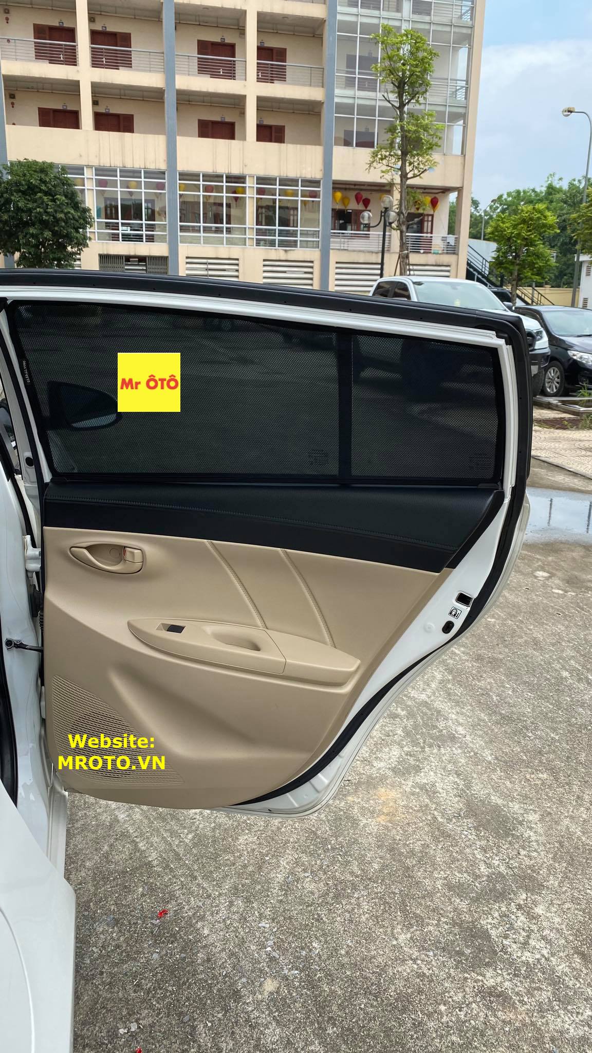 Rèm Che Nắng Xe Toyota Yaris 2014-2018 Loại 1. Cam Kết Chuẩn Khít Theo Xe