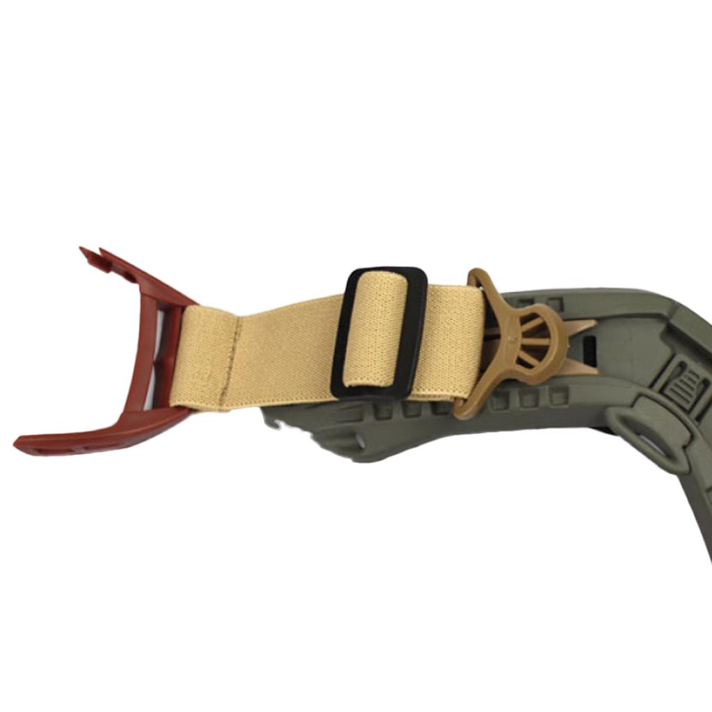 Replacement Adjustable Strap for FAST Locust Goggle Shooting Glasses  Black