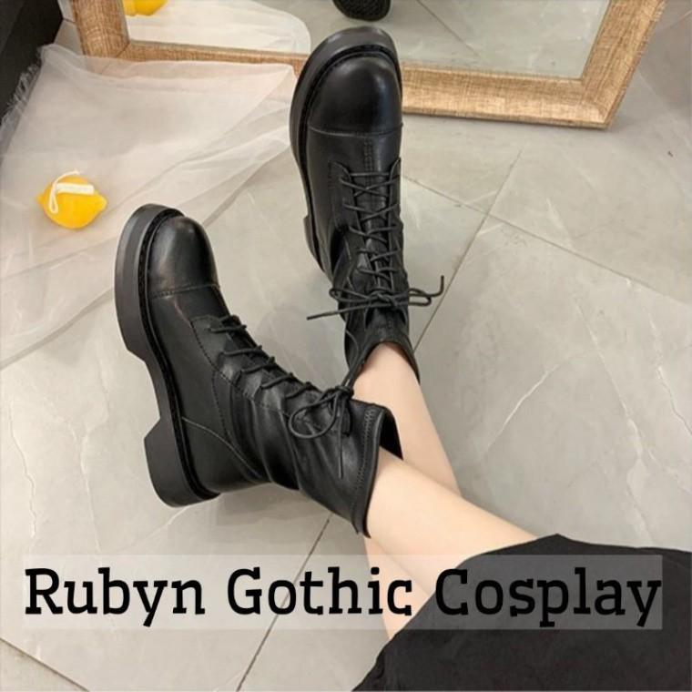 Giày Boots Nữ Cổ Cao siêu cool, giày dạng ủng dính liền