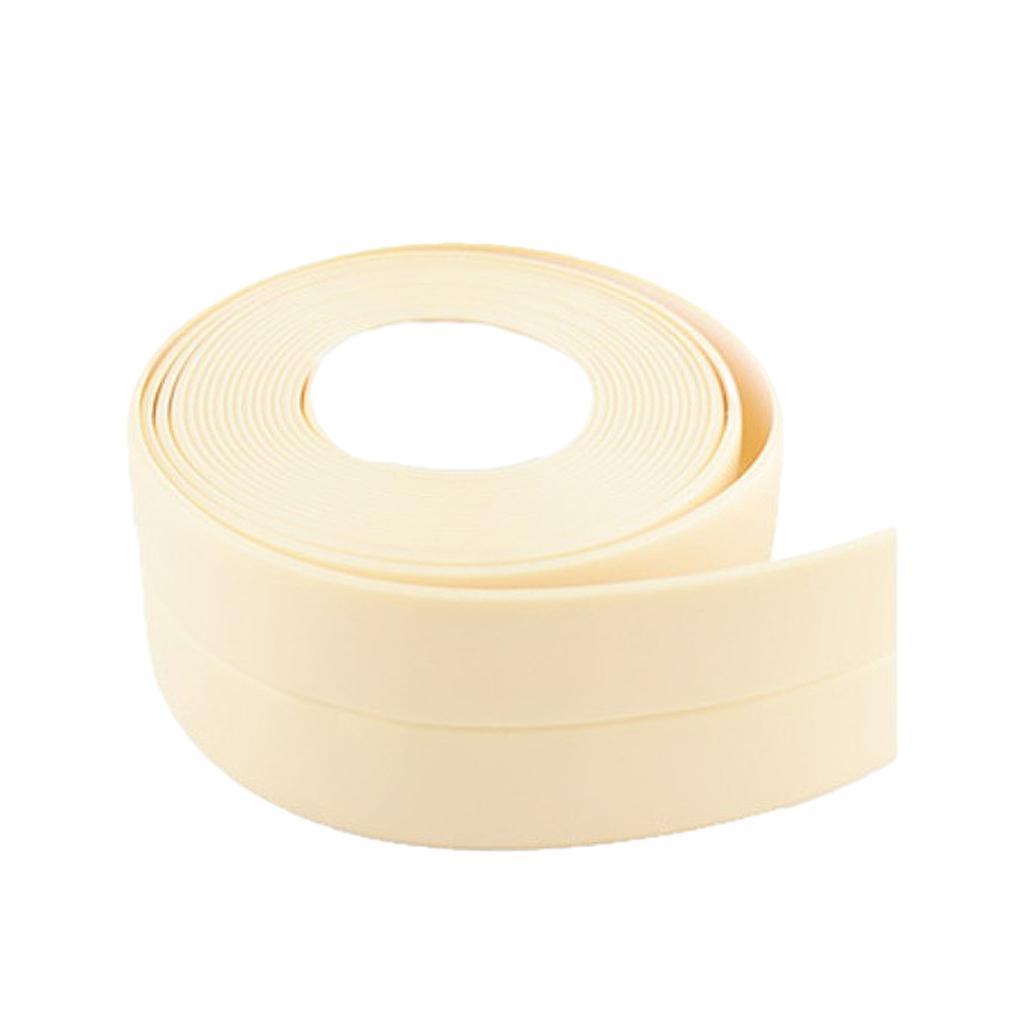 2x 3.2M Waterproof Sealing Tape Sealant Trim Bathroom Bathtub Toilet Repair