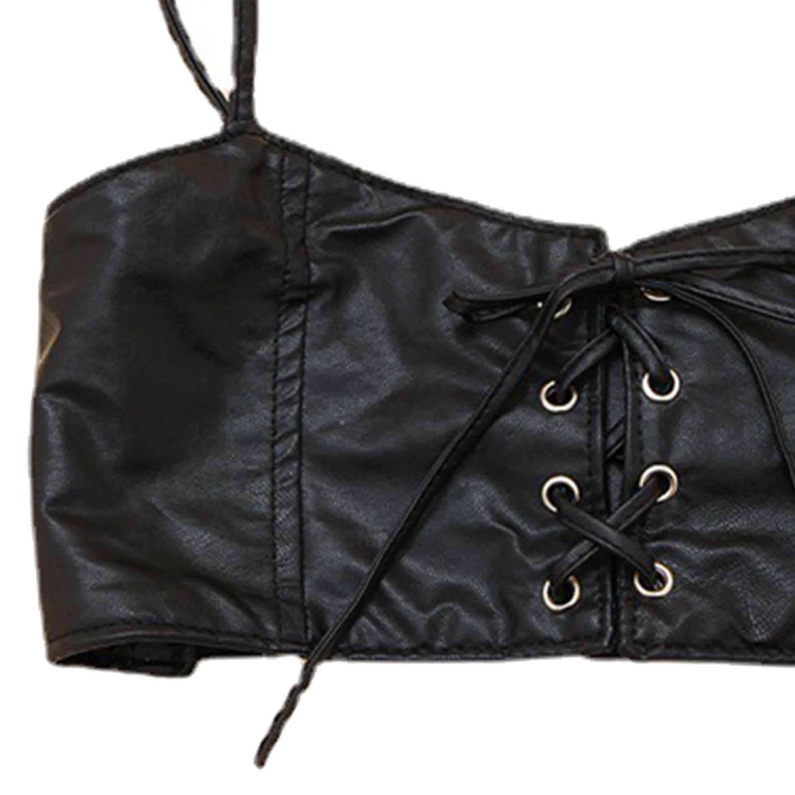 Women Belt Fashion PU Leather Elastic Waist Belt Steampunk Underbust Corset Wide Cincher