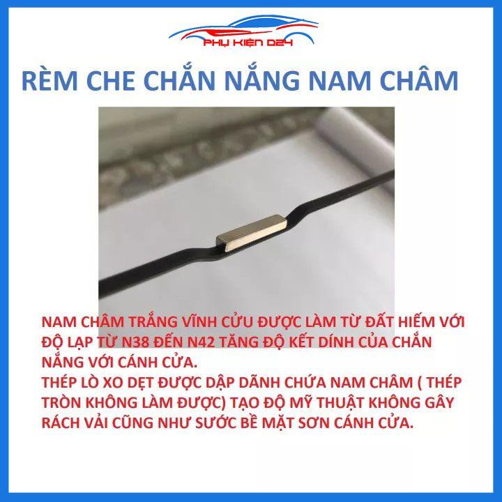 Hình ảnh Bộ rèm che nắng ô tô nam châm theo xe Kia Soluto 2018-2019-2020-2021 chắn nắng tốt, lắp đặt đơn giản, tiện lợi