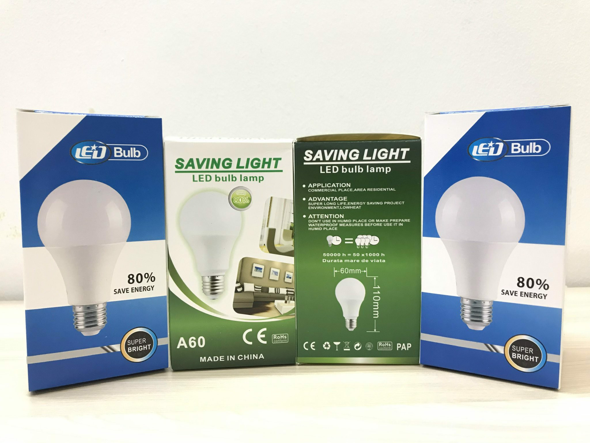 Bóng đèn LED tròn (ánh sáng vàng)