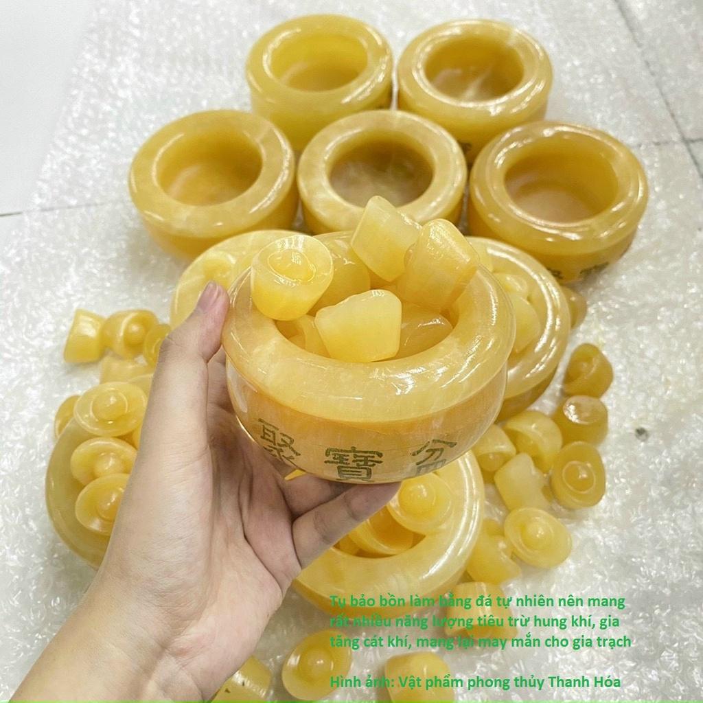 Bát Tụ Bảo Đá Ngọc Hoàng Long Chiêu Tài
