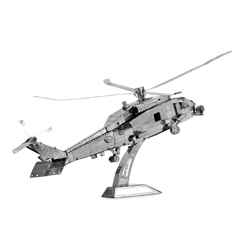 Mô Hình Lắp Ráp 3d Trực Thăng Tuần Duyên UH-60 - Black Hawk