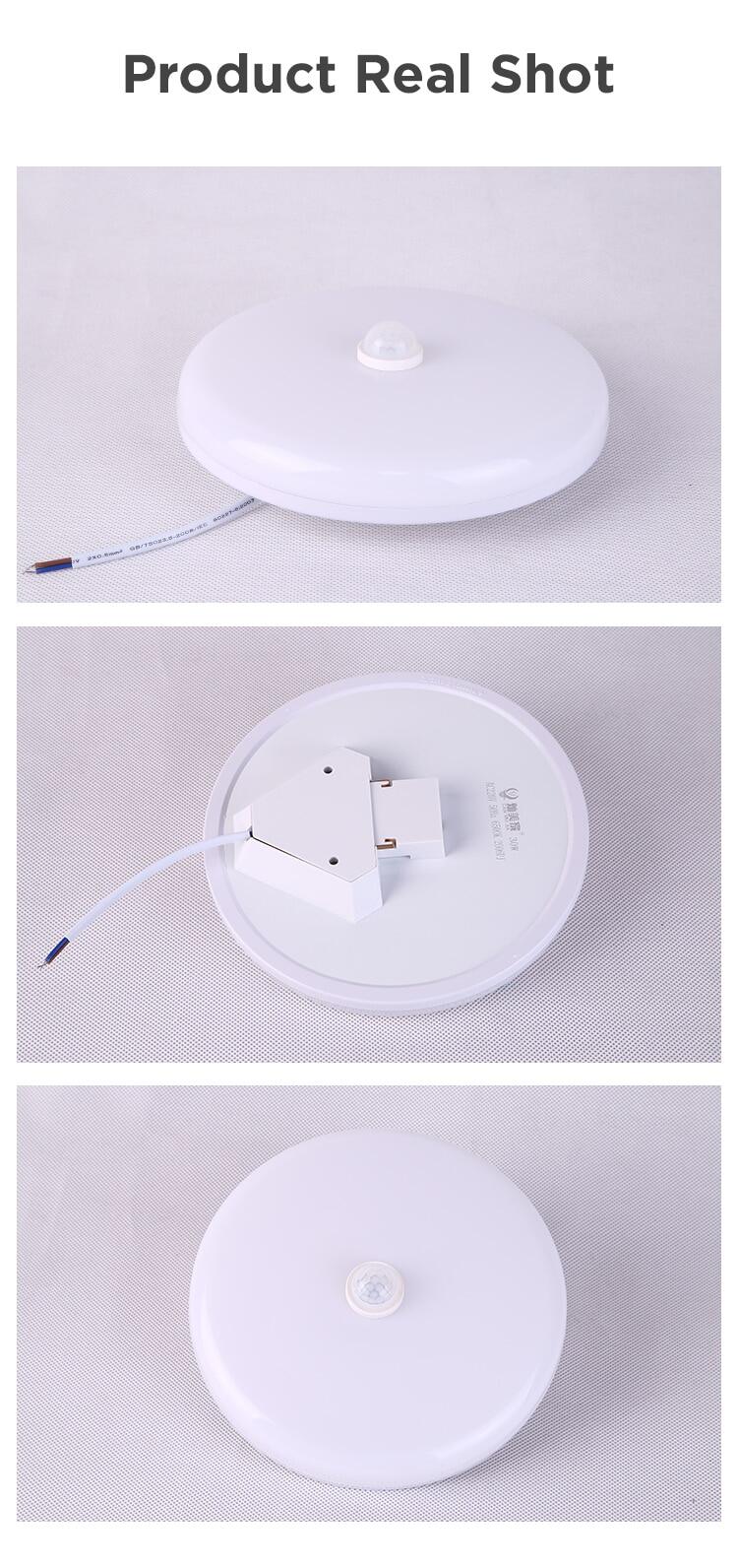Bộ 2 đèn ốp trần cảm biến hồng ngoại 24W LED Ceiling Lamp with Infrared Motion Sensor