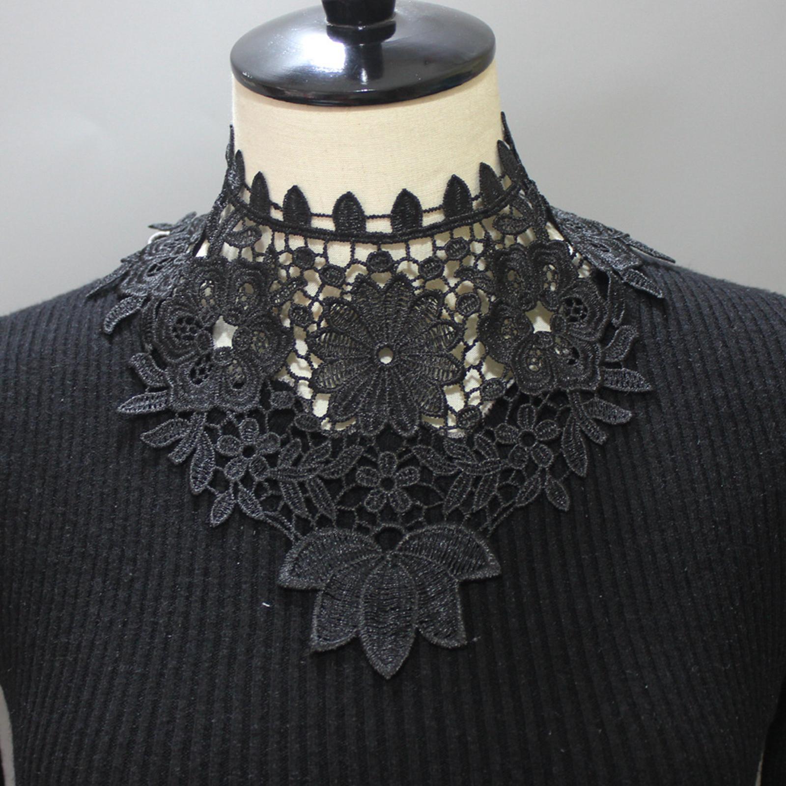 Shirts Fake Collar Blouse False Collar Shirts Costume Collar for Women Girls