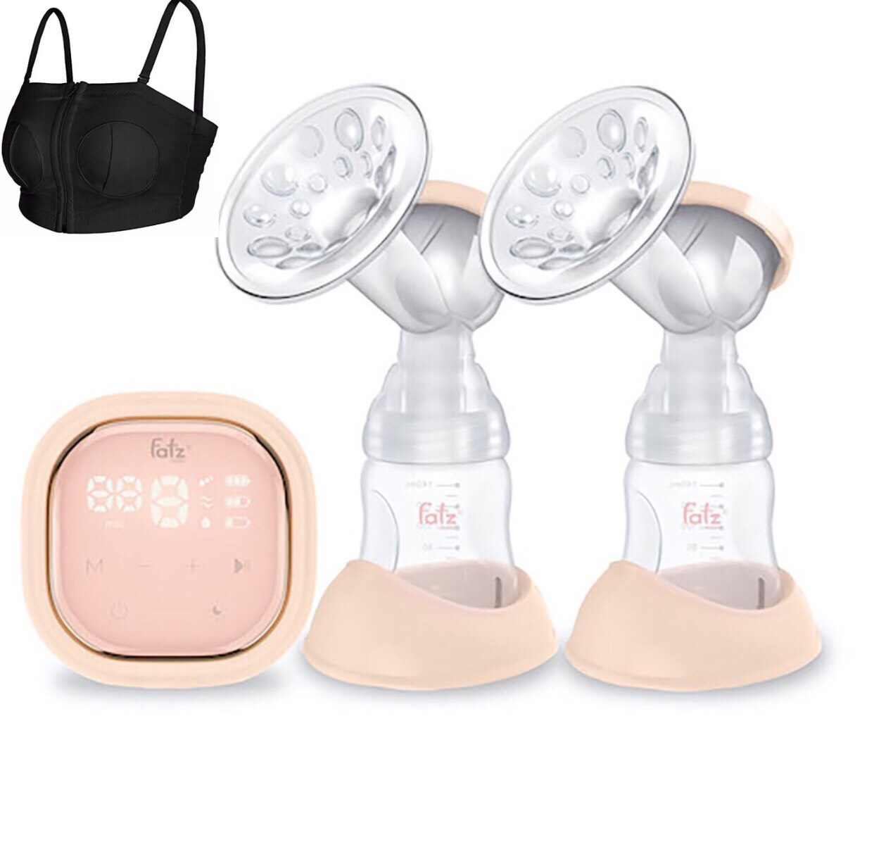 Máy hút sữa điện đôi Resonance 3 Fatzbaby FB1160VN ( Tặng 01 áo hút sữa rãnh tay )