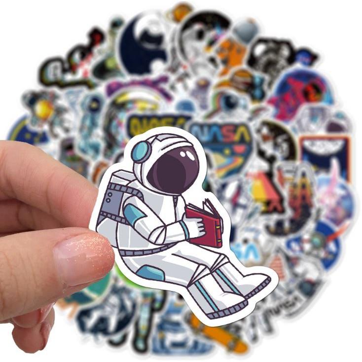 Sticker dán cao cấp NASA Cực COOL ms#137