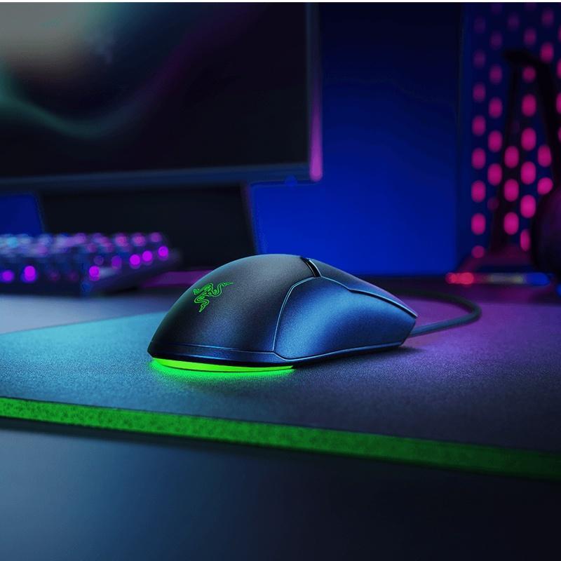 Chuột chơi game Razer Viper Mini Gaming Mouse siêu nhẹ 8500 DPI có dây và đèn RGB 6 nút bấm màu đen