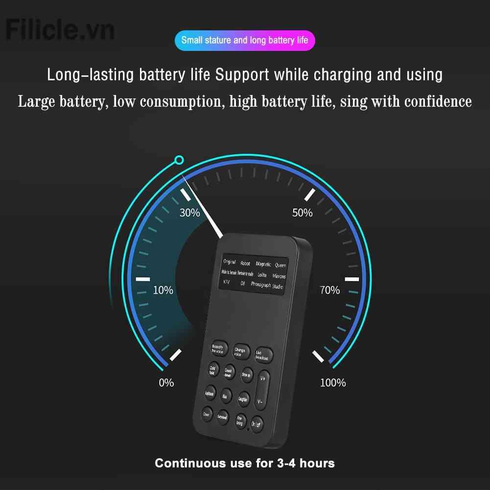 Bộ Loa Không Dây Mini Hỗ Trợ Live Changer Sound Card