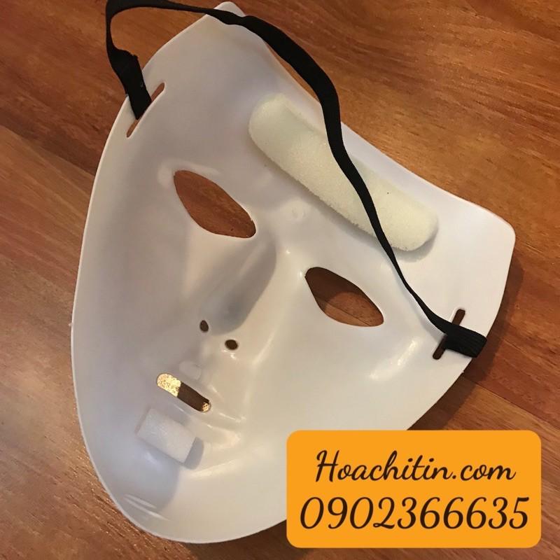 Mặt Nạ Hiphop Jabbawockeez Trắng Hóa Trang Halooween