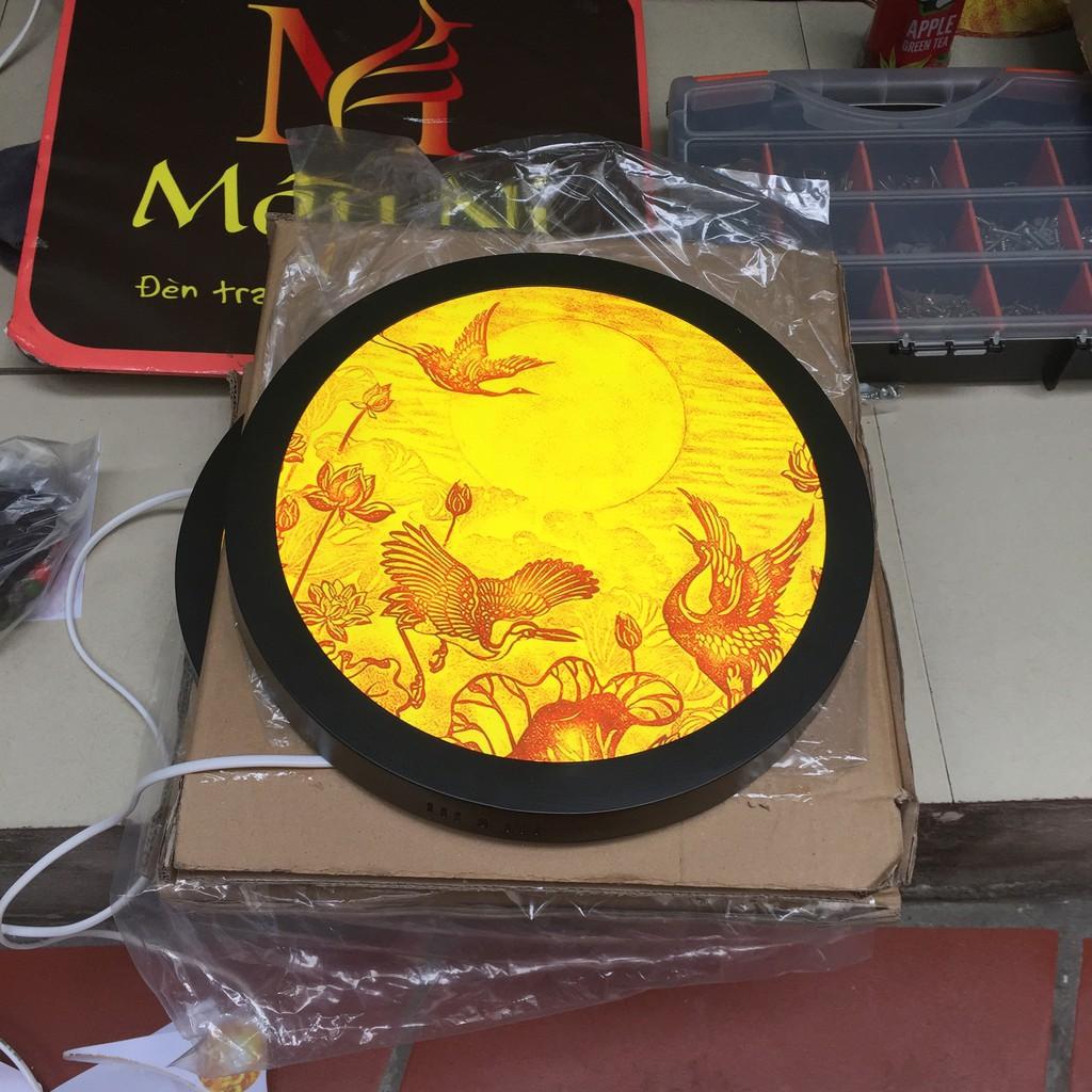 Hào quang in trúc chỉ, khung sắt, Đường kính 30cm (thích hợp đặt tượng thờ cao 25cm đến 40cm