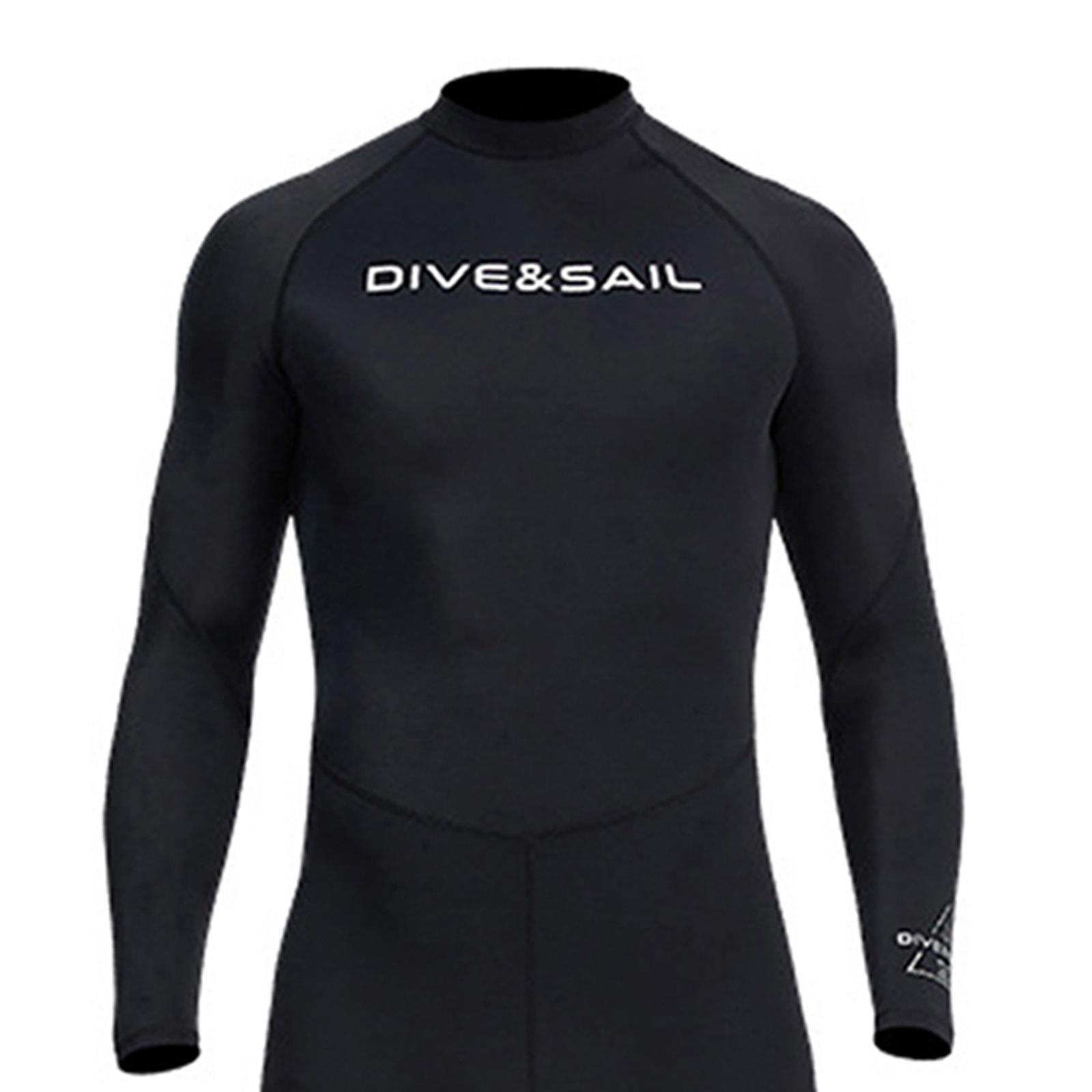 Diving Swimsuit Surfing Anti- Back Zip Kayaking for Water Sports
