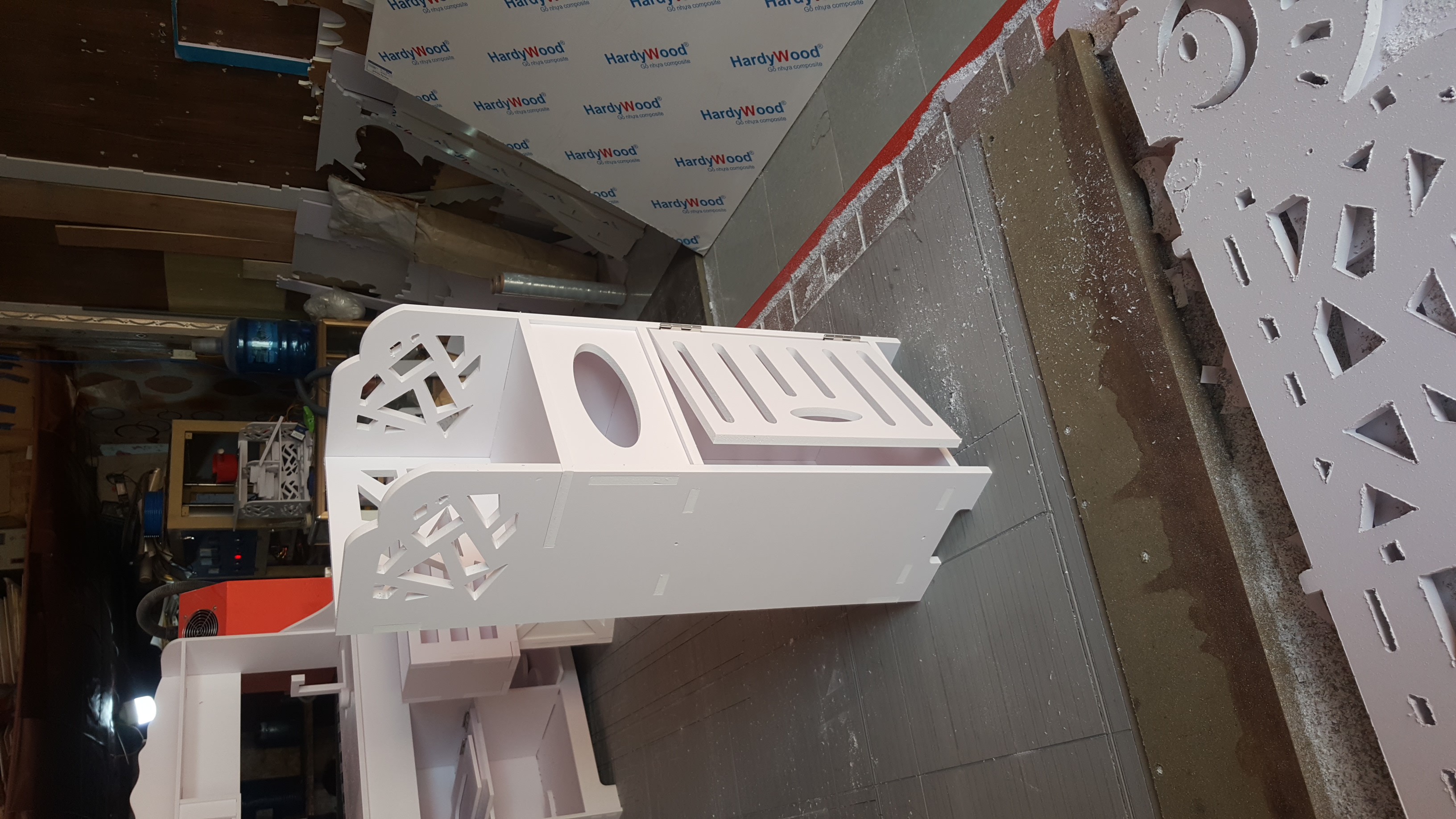 Tủ trang trí tự tháo lắp đa năng