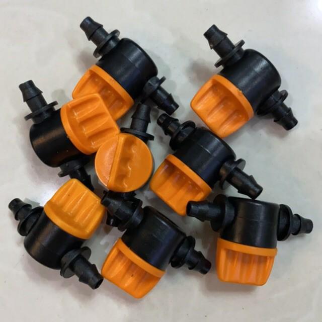 Combo 10 van khoá nối 2 đầu ống tưới 6mm